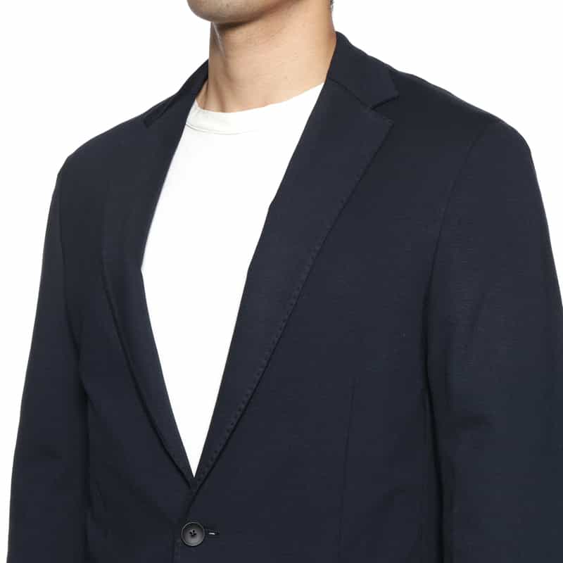 FRADI FRADI＜フラディ＞ セットアップ フード付ジャージージャケット NAVY