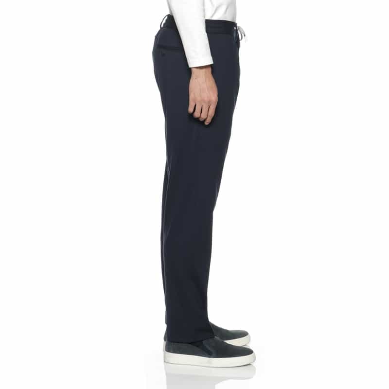 FRADI FRADI＜フラディ＞ セットアップ ストライプ柄ジャージーパンツ NAVY