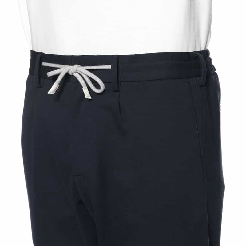 FRADI FRADI＜フラディ＞ セットアップ ストライプ柄ジャージーパンツ NAVY