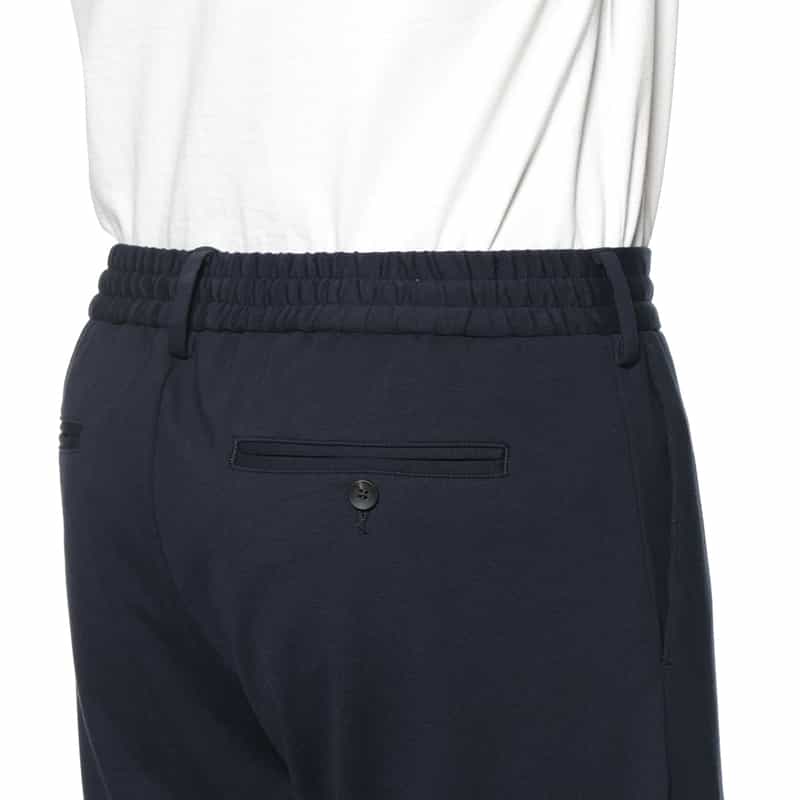 FRADI FRADI＜フラディ＞ セットアップ ストライプ柄ジャージーパンツ NAVY