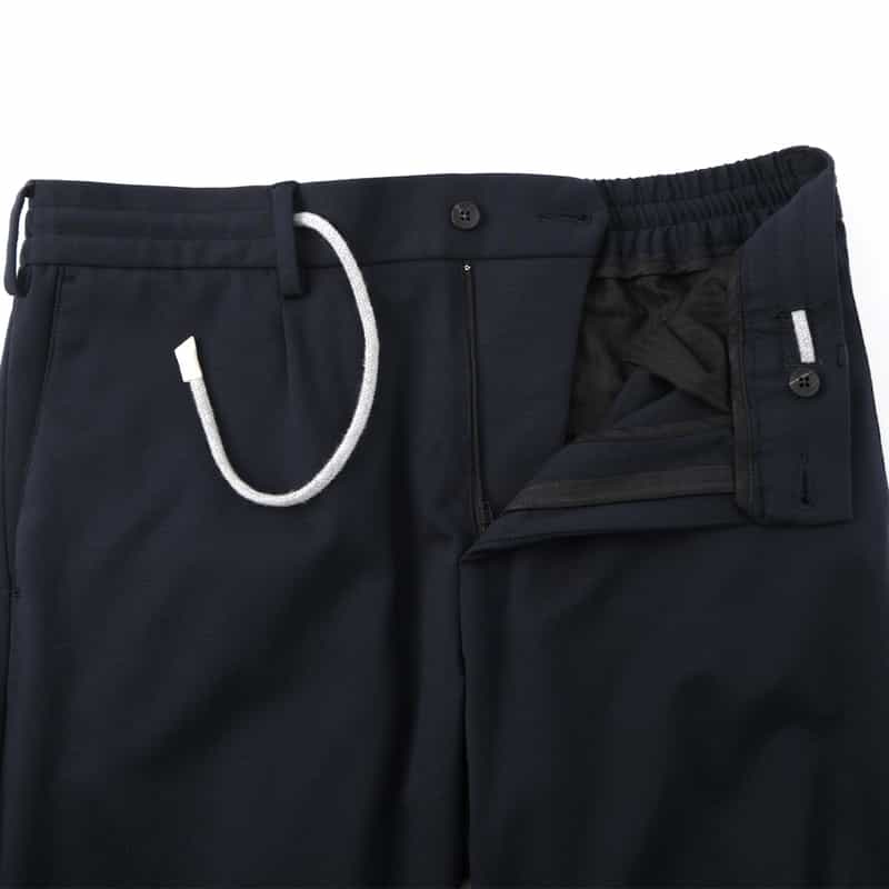 FRADI FRADI＜フラディ＞ セットアップ ストライプ柄ジャージーパンツ NAVY