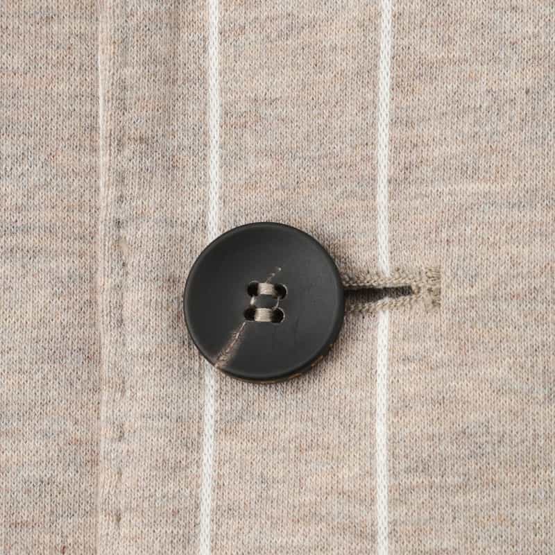 FRADI FRADI＜フラディ＞ ストライプ柄ジャージー素材テーラードジャケット BEIGE