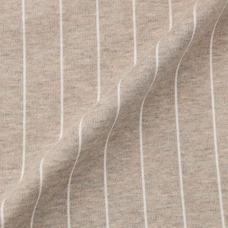 FRADI FRADI＜フラディ＞ ストライプ柄ジャージー素材テーラードジャケット BEIGE