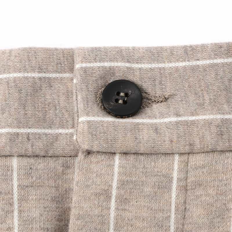 FRADI FRADI＜フラディ＞ セットアップ ストライプ柄ジャージーパンツ BEIGE