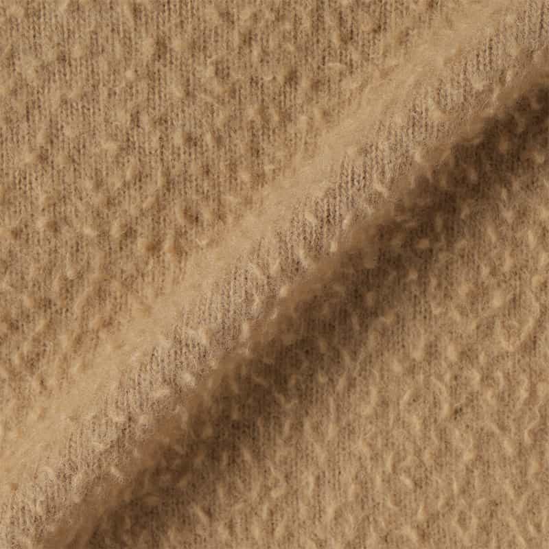 ROBERTO COLLINA ROBERTO COLLINA<ロベルト コリーナ> 起毛加工クルーネックニットプルオーバー CAMEL