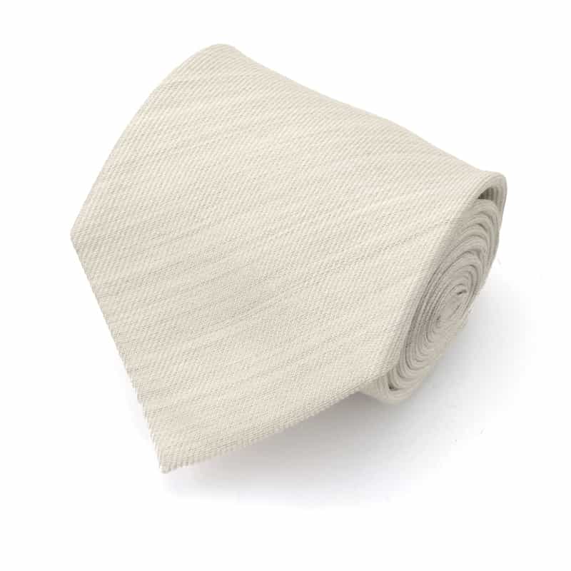 BARNEYS NEW YORK ソリッドタイ WHITE