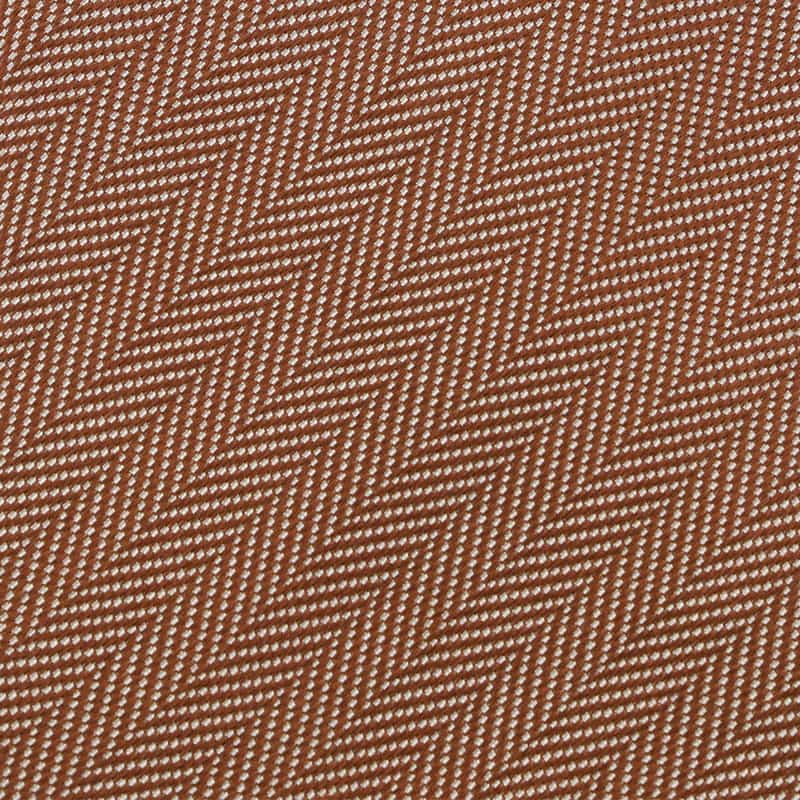 BARNEYS NEW YORK ヘリンボーンタイ ORANGE