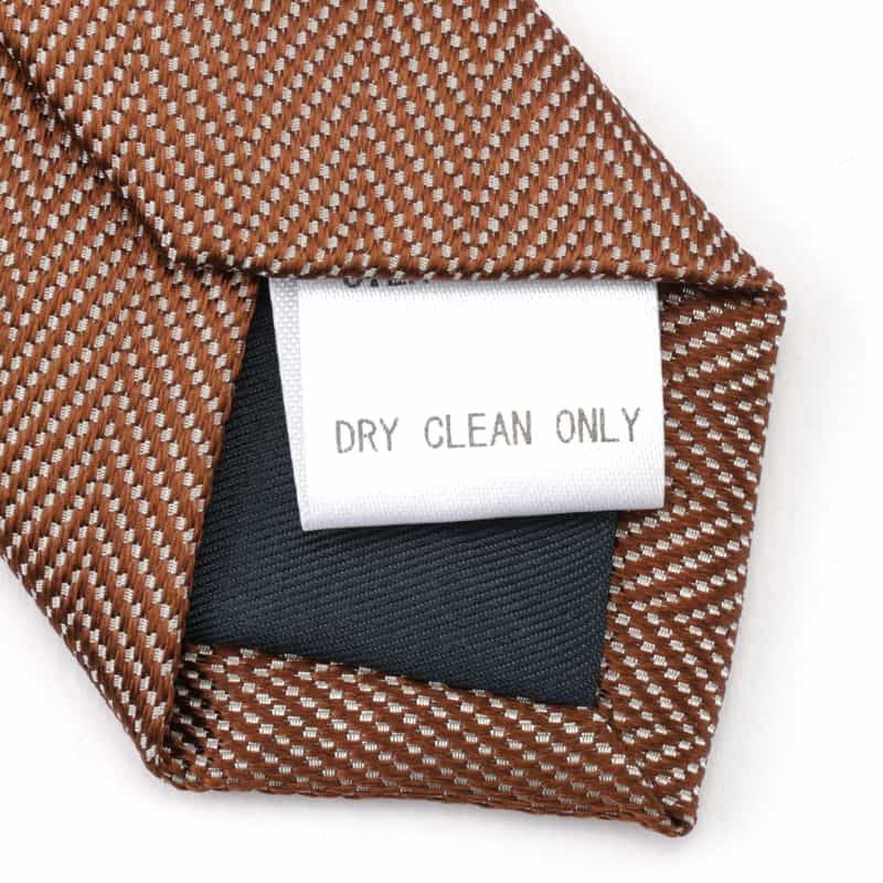 BARNEYS NEW YORK ヘリンボーンタイ ORANGE