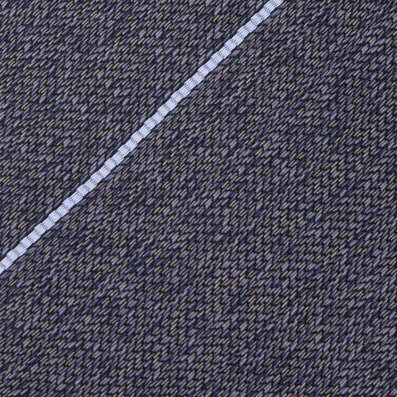 BARNEYS NEW YORK ストライプ柄タイ GRAY