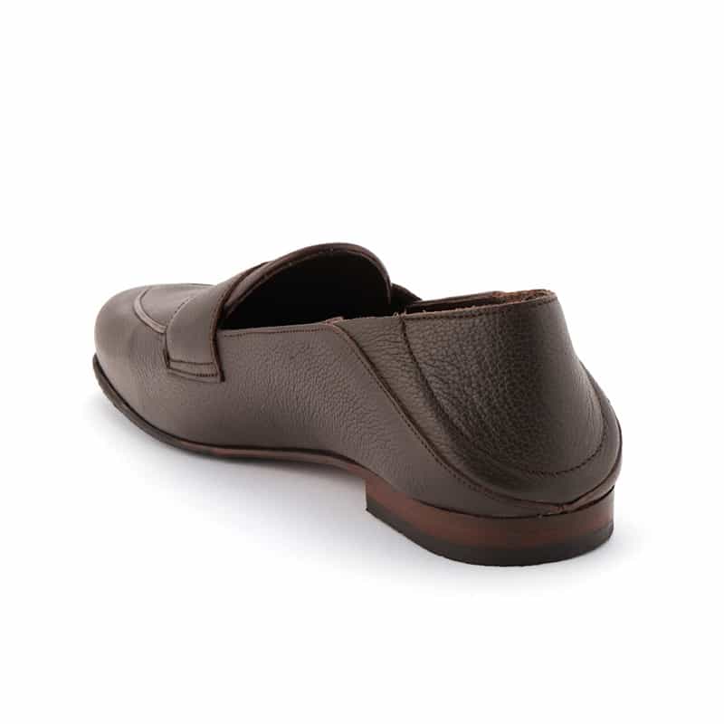 BARNEYS NEW YORK コインローファー DARK BROWN