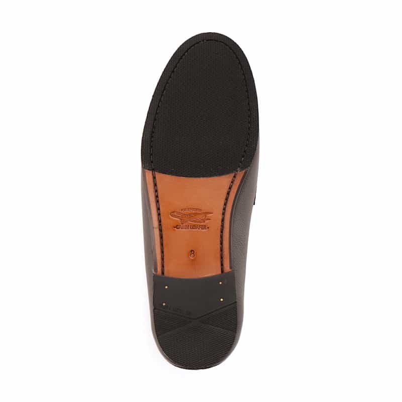 BARNEYS NEW YORK コインローファー DARK BROWN