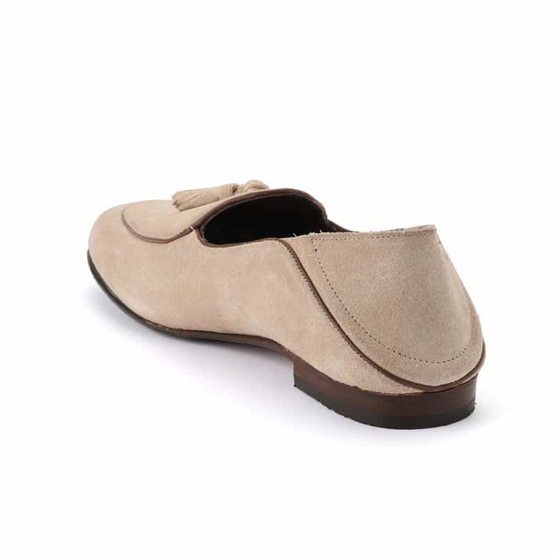 BARNEYS NEW YORK タッセルローファー BEIGE