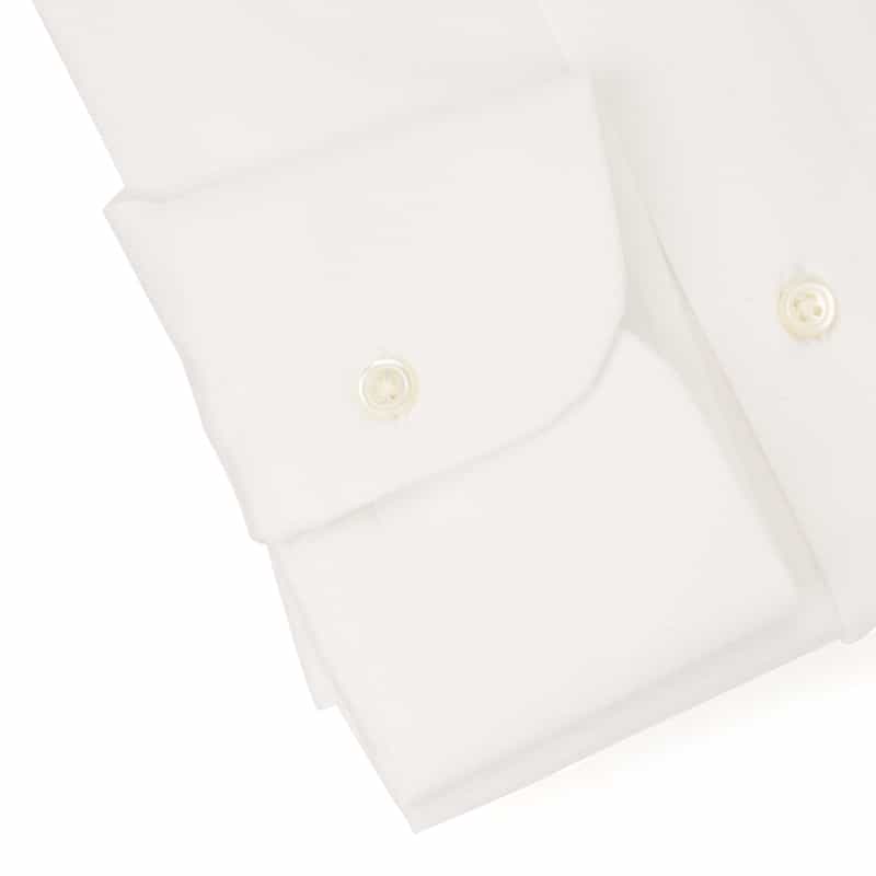 BARNEYS NEW YORK ワイドカラードレスシャツ WHITE