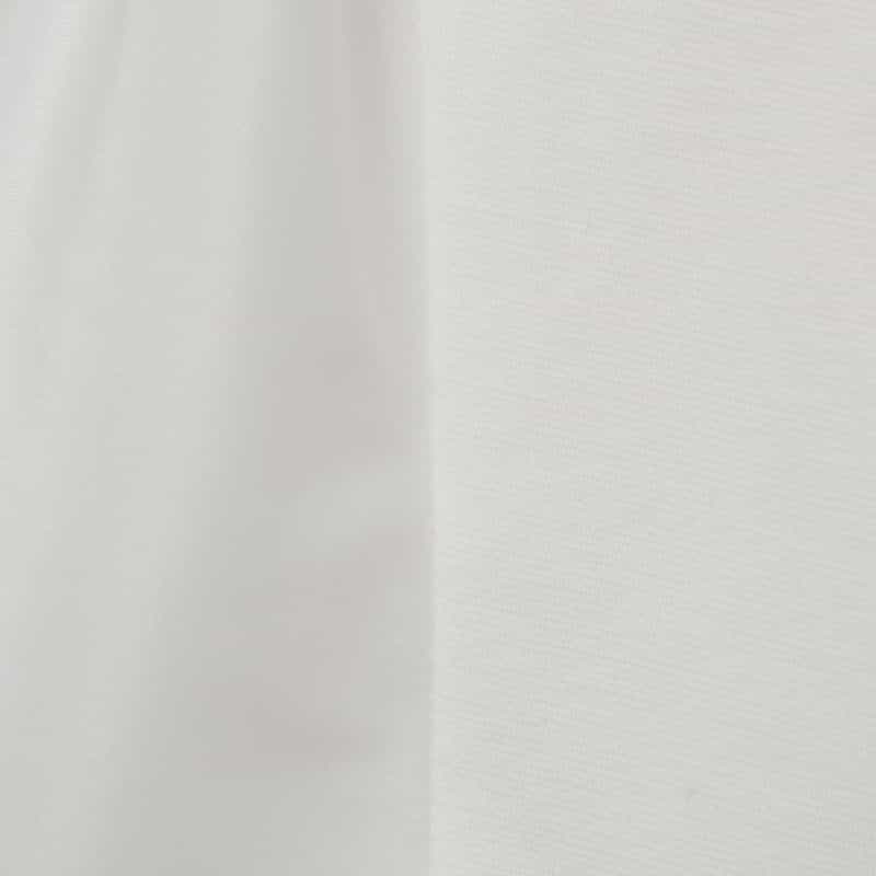 BARNEYS NEW YORK ウォッシャブル コンビネーションフレアヘムカットソー WHITE