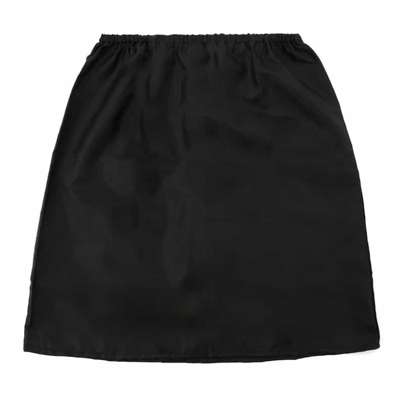 BARNEYS NEW YORK ウォッシャブル ティアードロングドレス BLACK