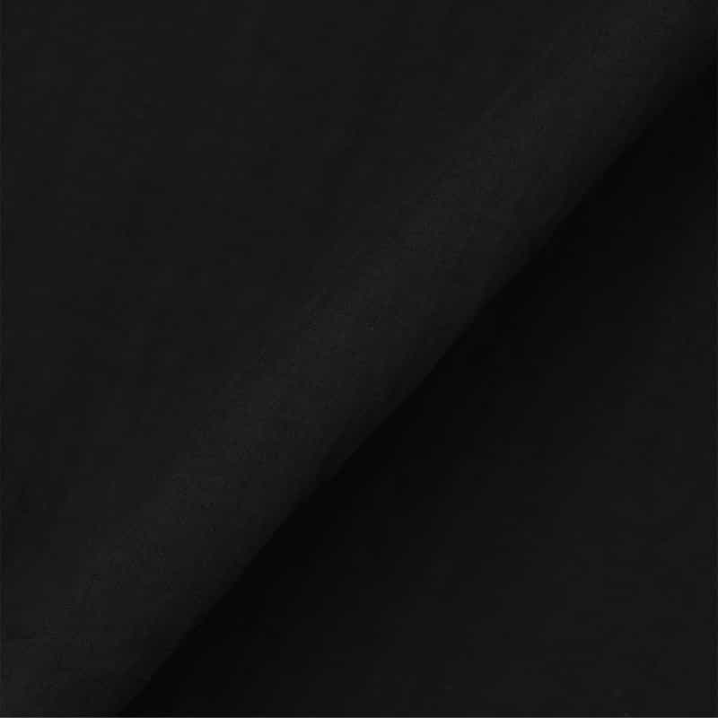 BARNEYS NEW YORK ウォッシャブル ラッフルデザインノースリーブドレス BLACK