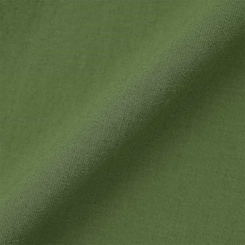 BARNEYS NEW YORK ウォッシャブル ウエストギャザー ロングドレス KHAKI