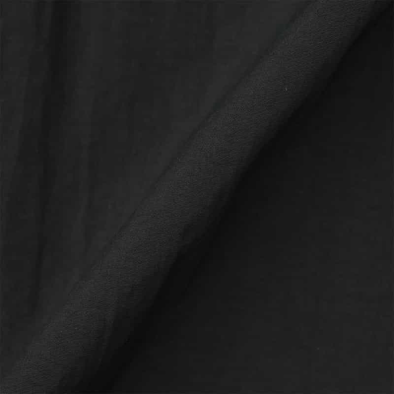 BARNEYS NEW YORK ウォッシャブル ドローコード付きオフショルダードレス BLACK