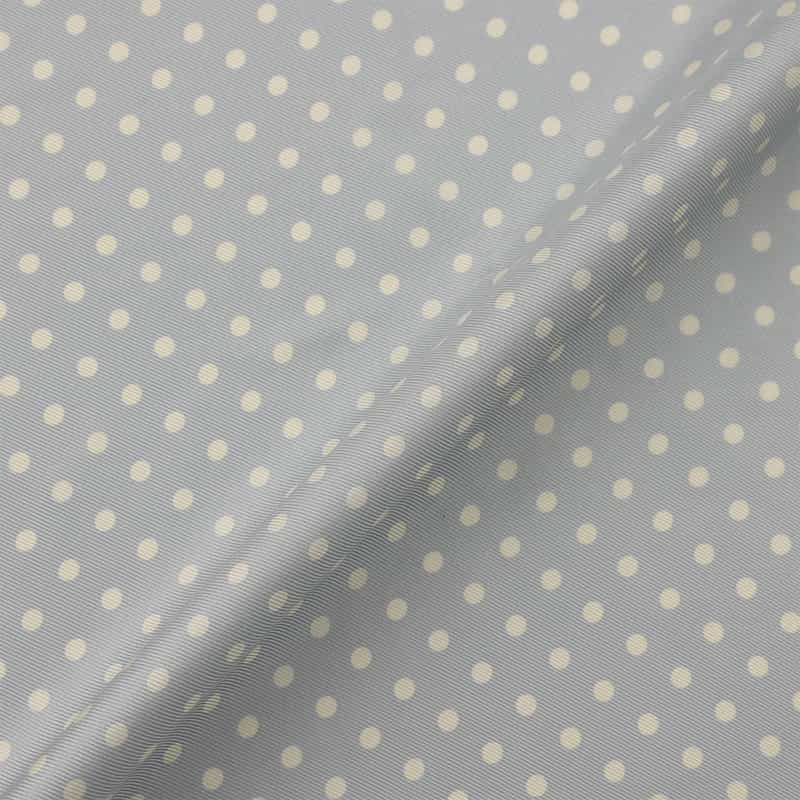 BARNEYS NEW YORK ドット柄ポケットチーフ SILVER