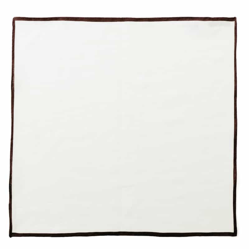 リネン素材ポケットチーフ