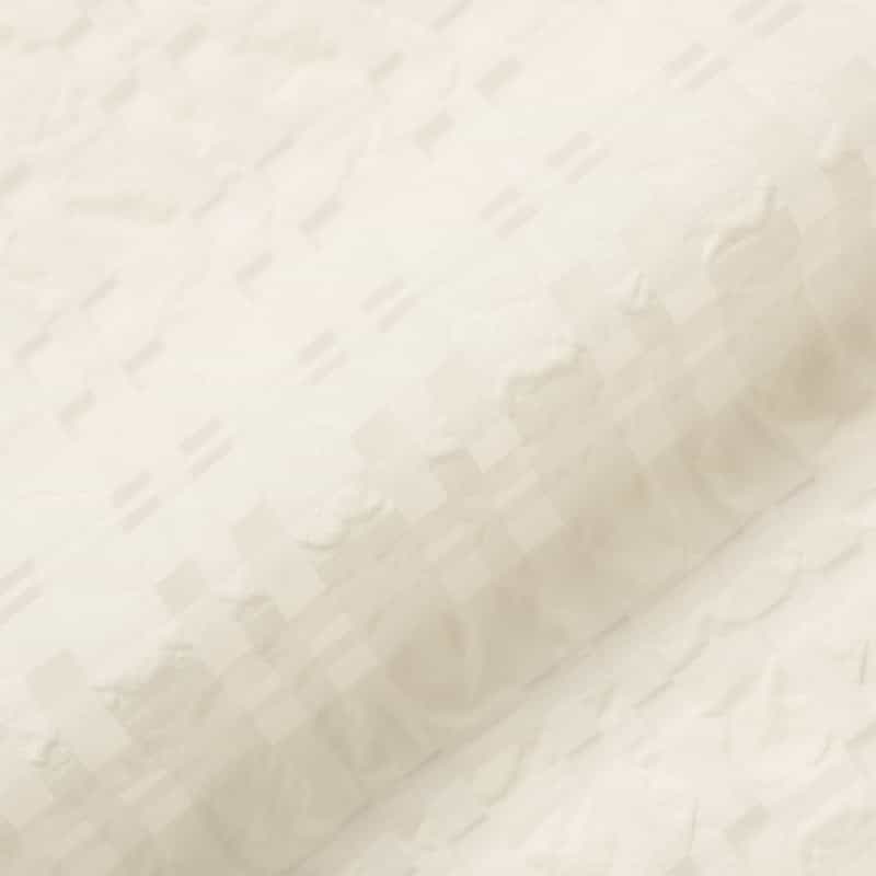 BARNEYS NEW YORK ウォッシャブル シアーチェック柄ブルゾン WHITE