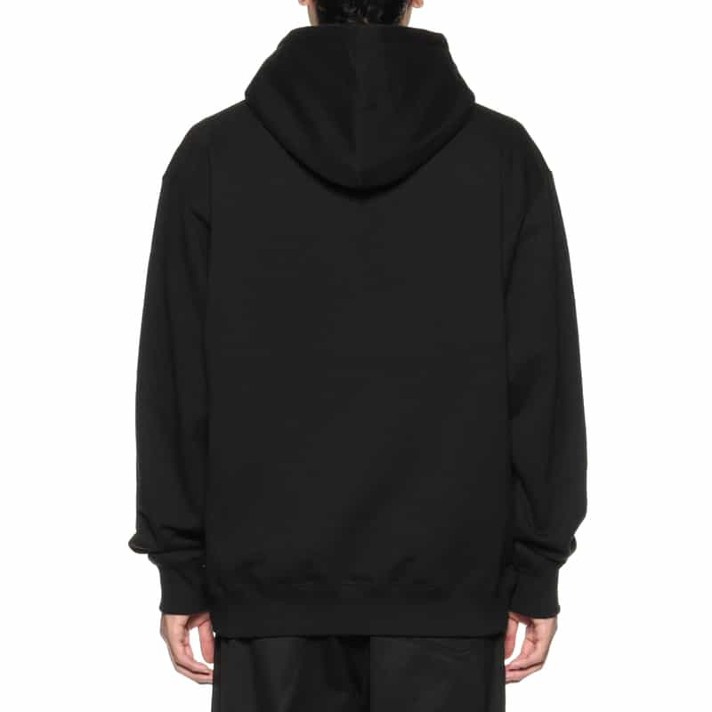 VOWELS VOWELS＜バウルズ＞ ロゴ入りスウェットフーディ BLACK