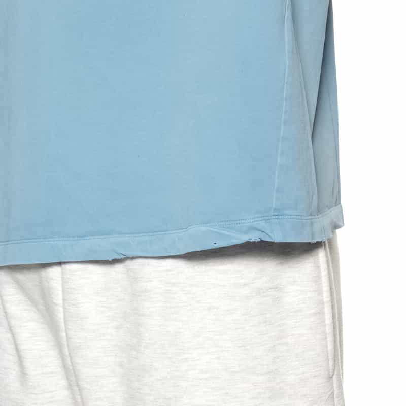 VOWELS VOWELS＜バウルズ＞ ロゴ入りTシャツ LIGHT BLUE