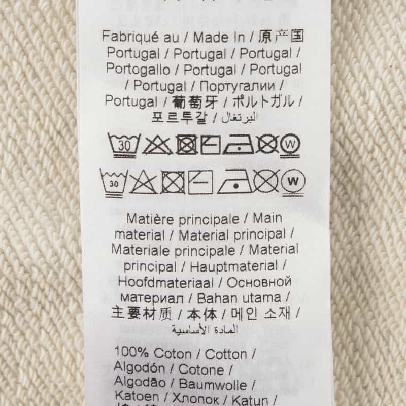 KENZO KENZO＜ケンゾー＞ "Kenzo x Futura 2000" プリント入りスウェットプルオーバー LIGHT GRAY