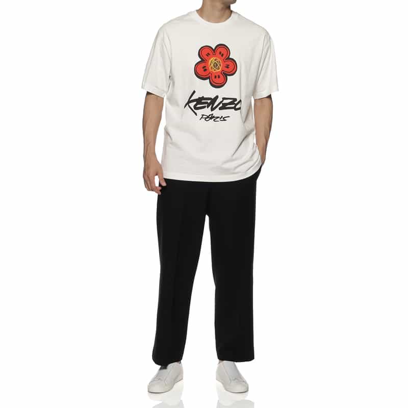 KENZO KENZO＜ケンゾー＞ "Kenzo x Futura 2000" プリントTシャツ WHITE
