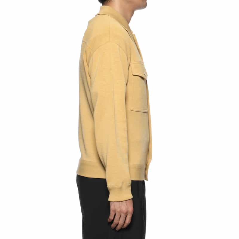 BARNEYS NEW YORK ミラノリブニットカーディガン BEIGE