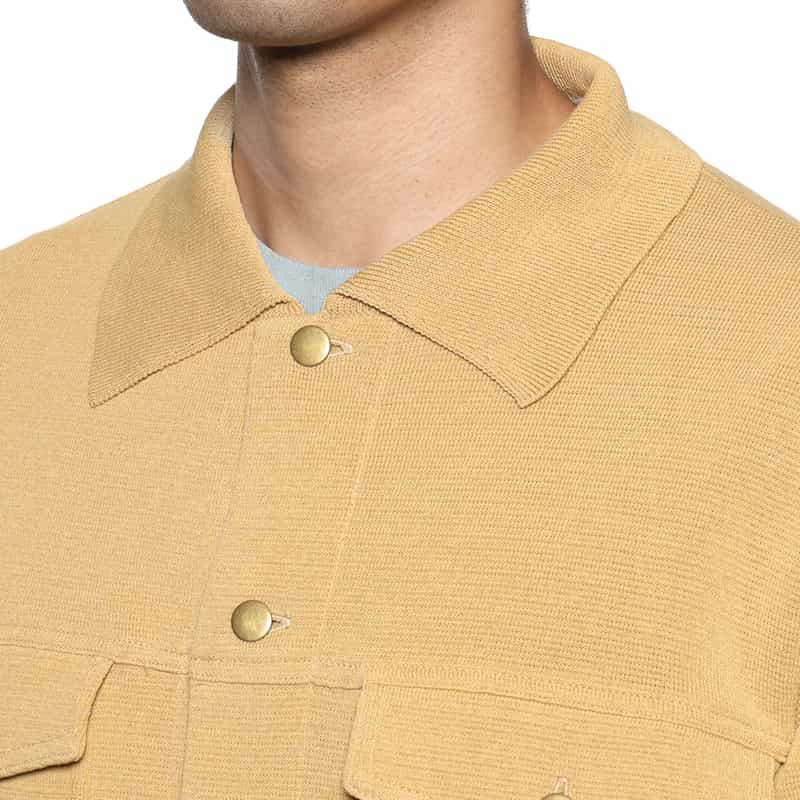 BARNEYS NEW YORK ミラノリブニットカーディガン BEIGE