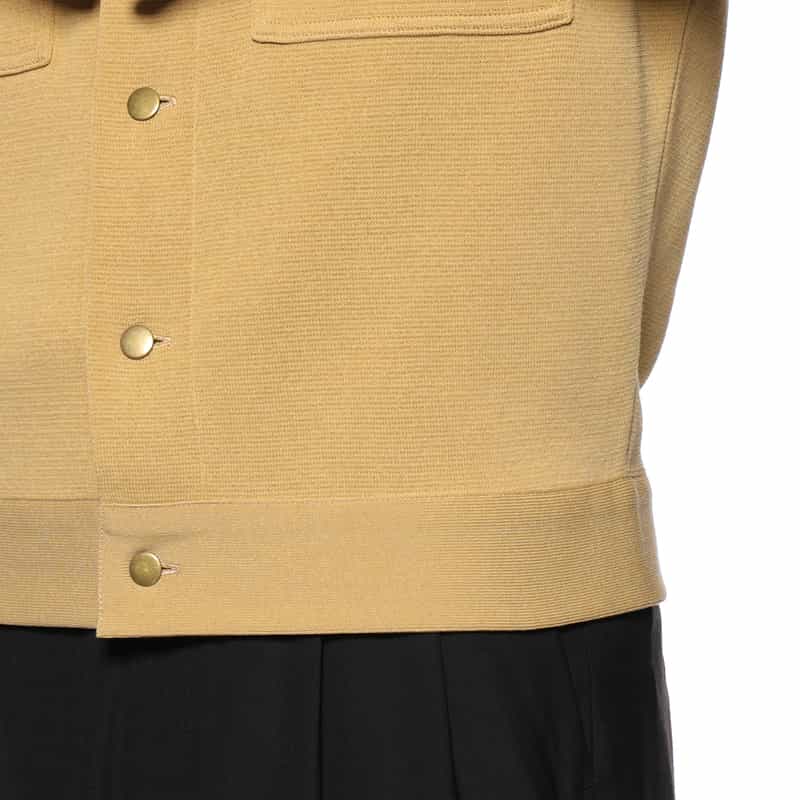 BARNEYS NEW YORK ミラノリブニットカーディガン BEIGE