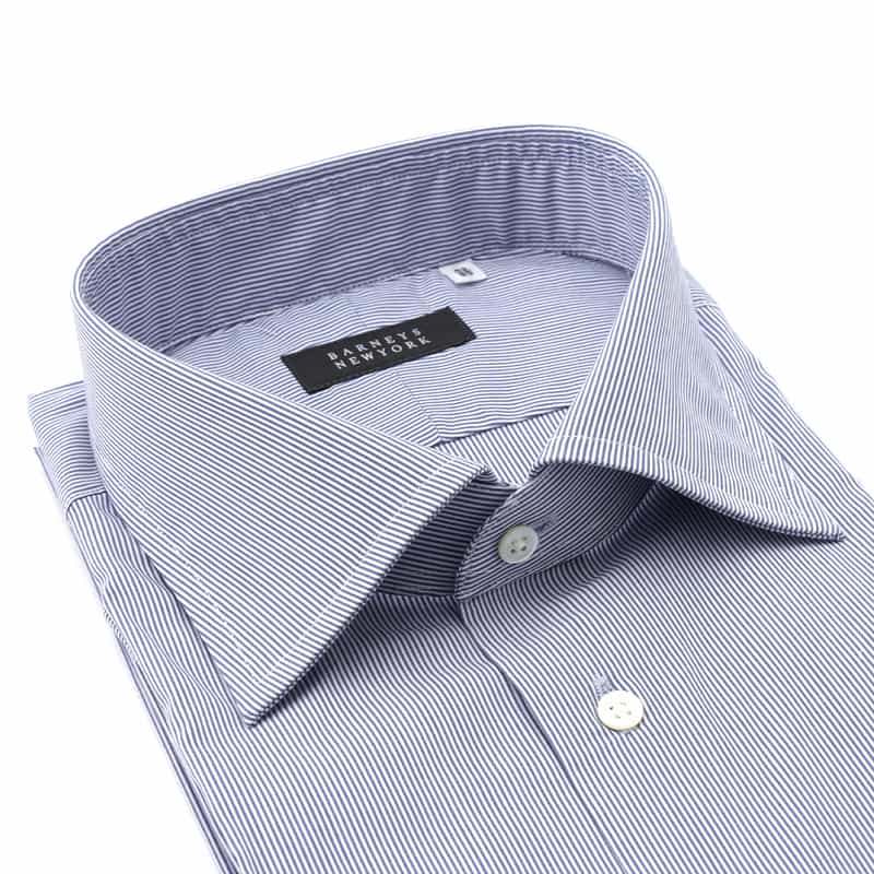 BARNEYS NEW YORK ドレスシャツ NAVY