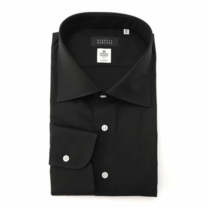BARNEYS NEW YORK ドレスシャツ BLACK