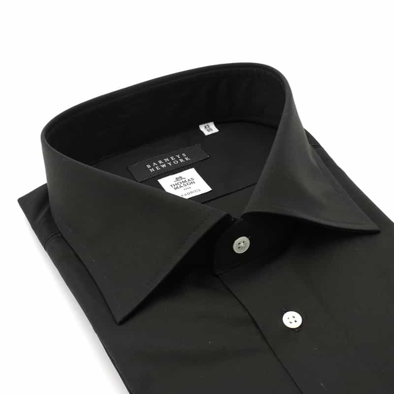 BARNEYS NEW YORK ドレスシャツ BLACK