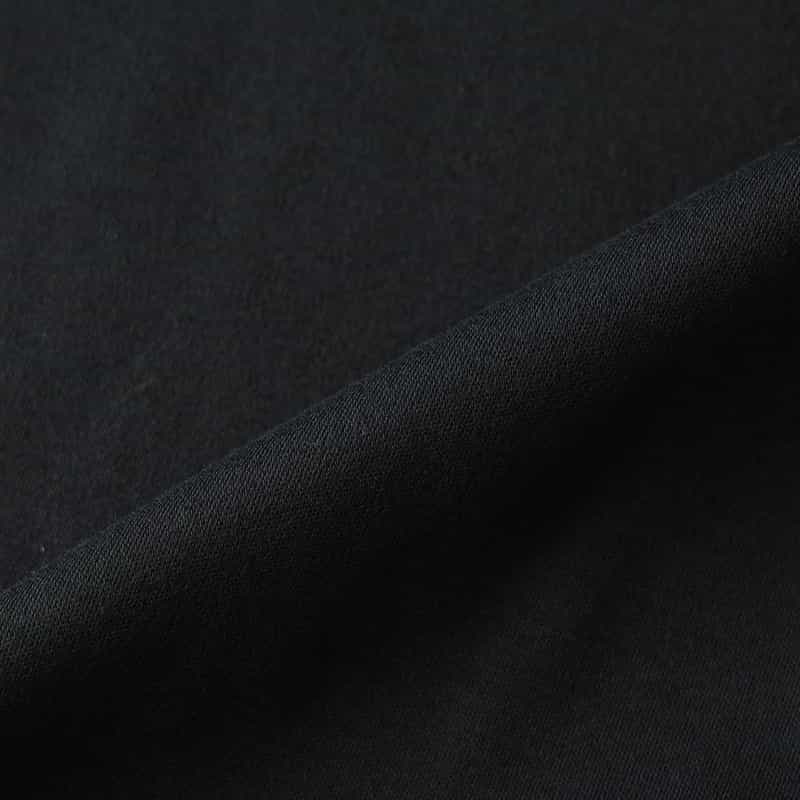 BARNEYS NEW YORK ウォッシャブル ボートネックカットソー BLACK