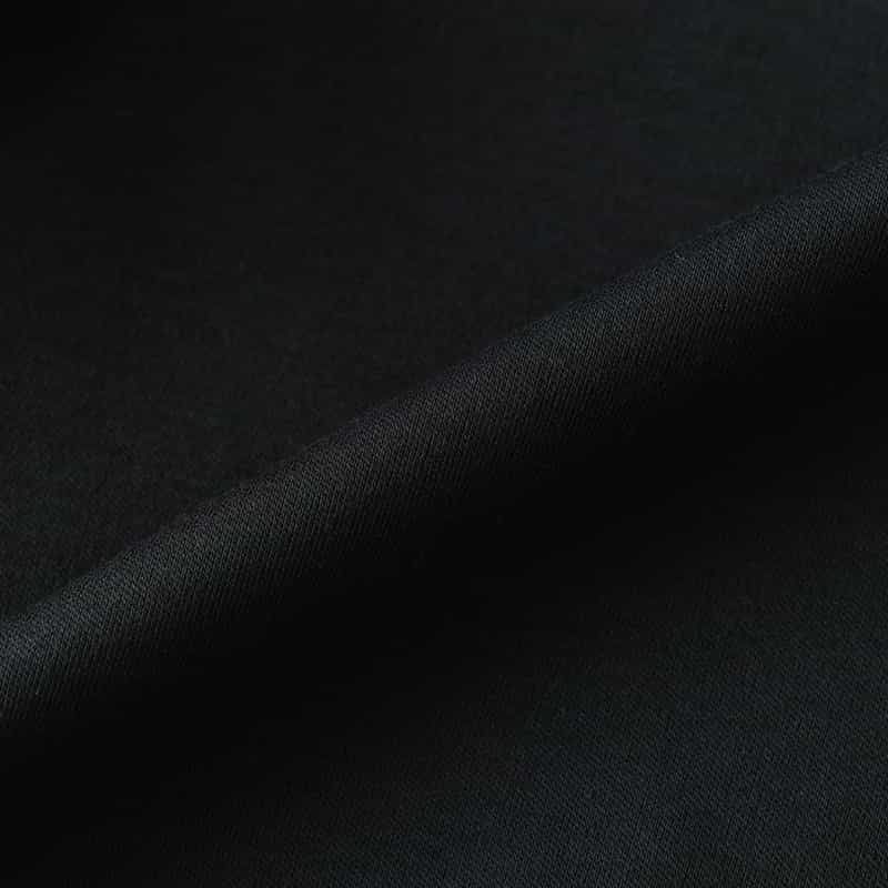 BARNEYS NEW YORK ウォッシャブル ランタンスリーブカットソー BLACK