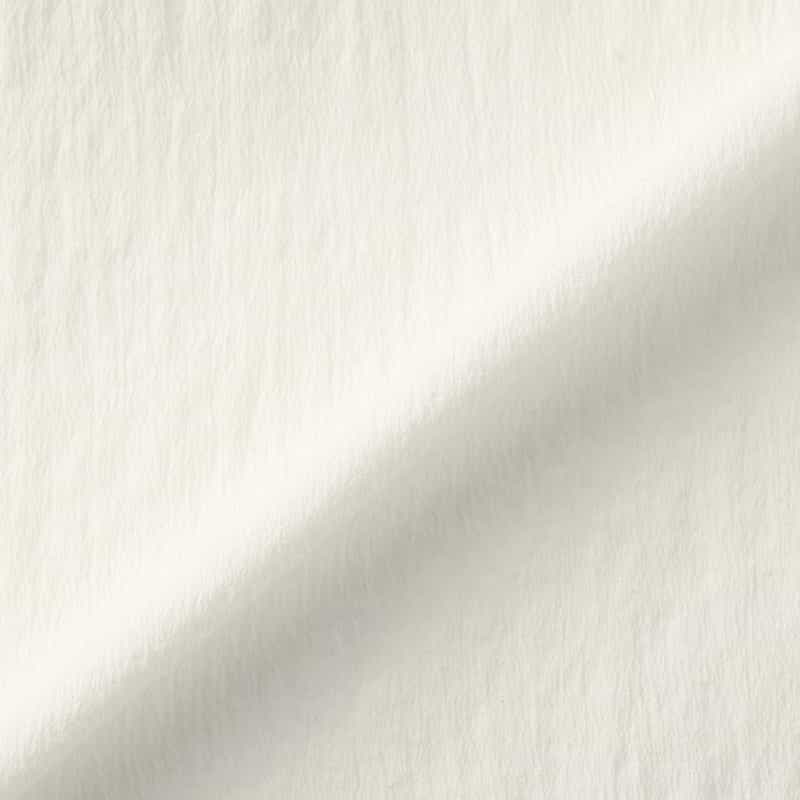 BARNEYS NEW YORK ウォッシャブル サイドギャザードレス OFF WHITE