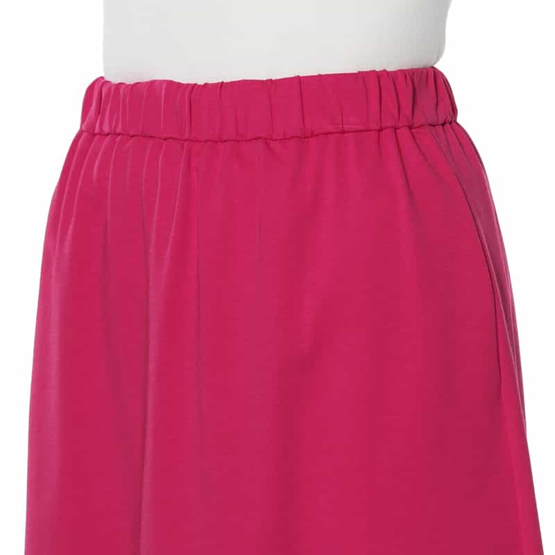 BARNEYS NEW YORK ウォッシャブル ロングスカート PINK