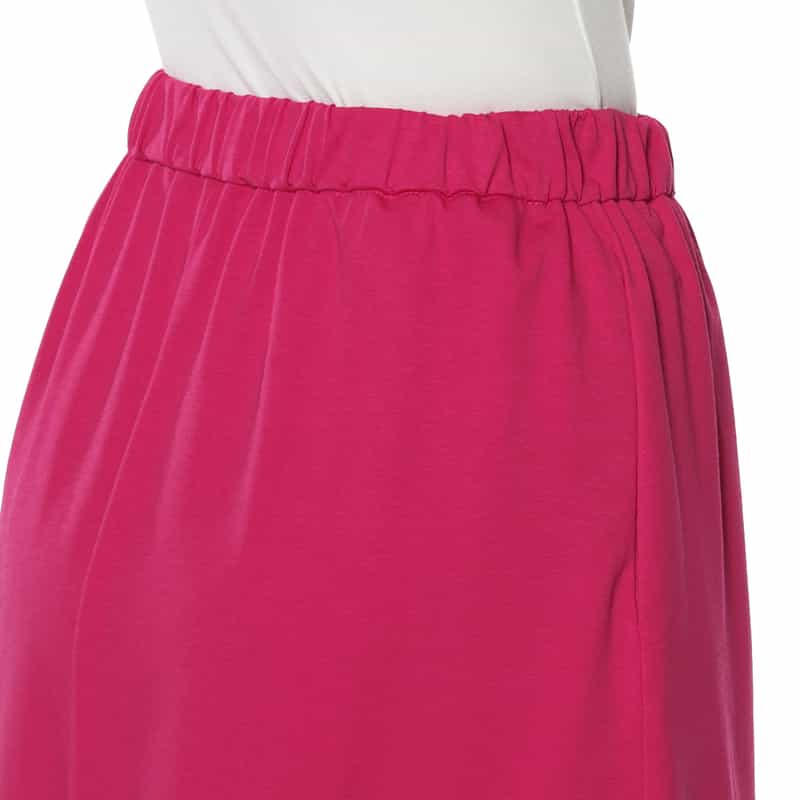 BARNEYS NEW YORK ウォッシャブル ロングスカート PINK