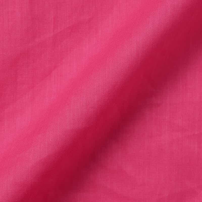 BARNEYS NEW YORK ウォッシャブル アシンメトリーフレンチスリーブシャツ PINK