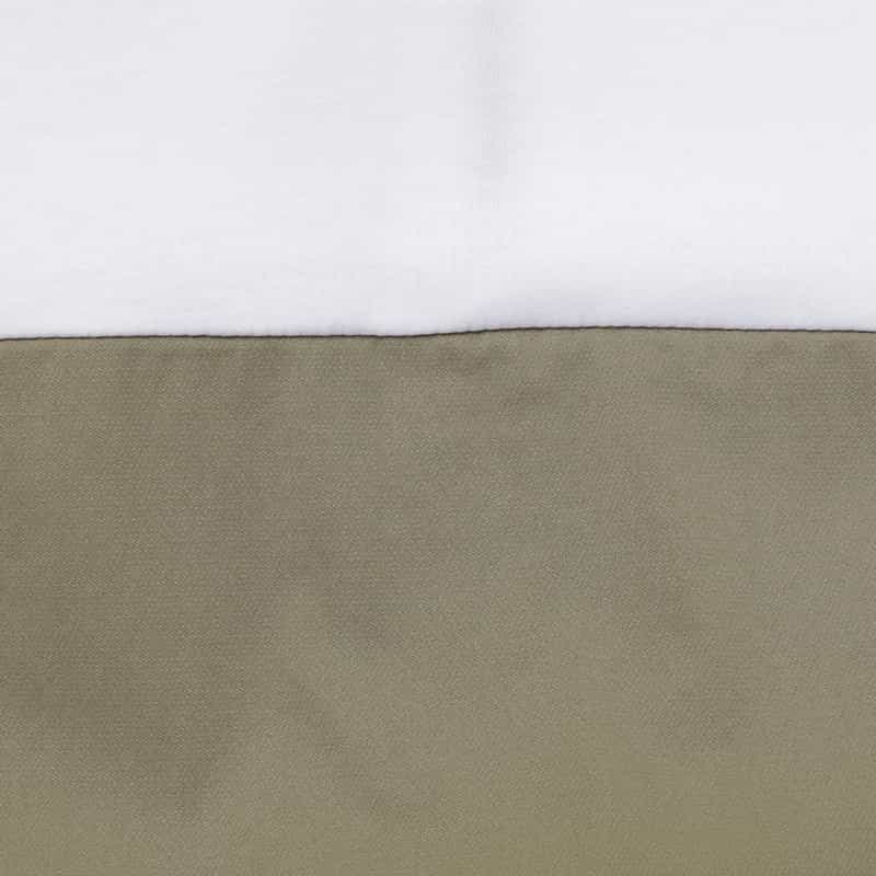 BARNEYS NEW YORK ウォッシャブル コンビネーション ペプラムドレス BEIGE