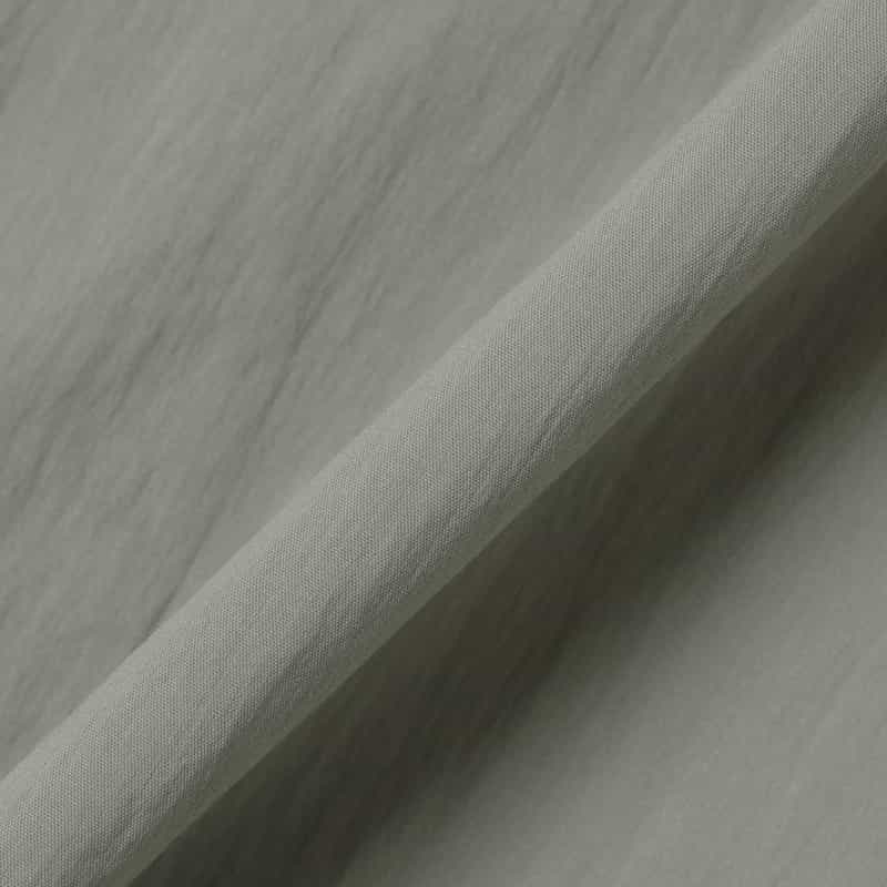 BARNEYS NEW YORK ウォッシャブル ギャザーヘム コクーンドレス GRAY