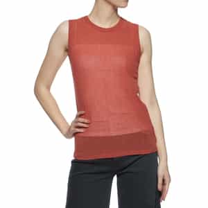 ウォッシャブル メッシュ素材タンクトップ