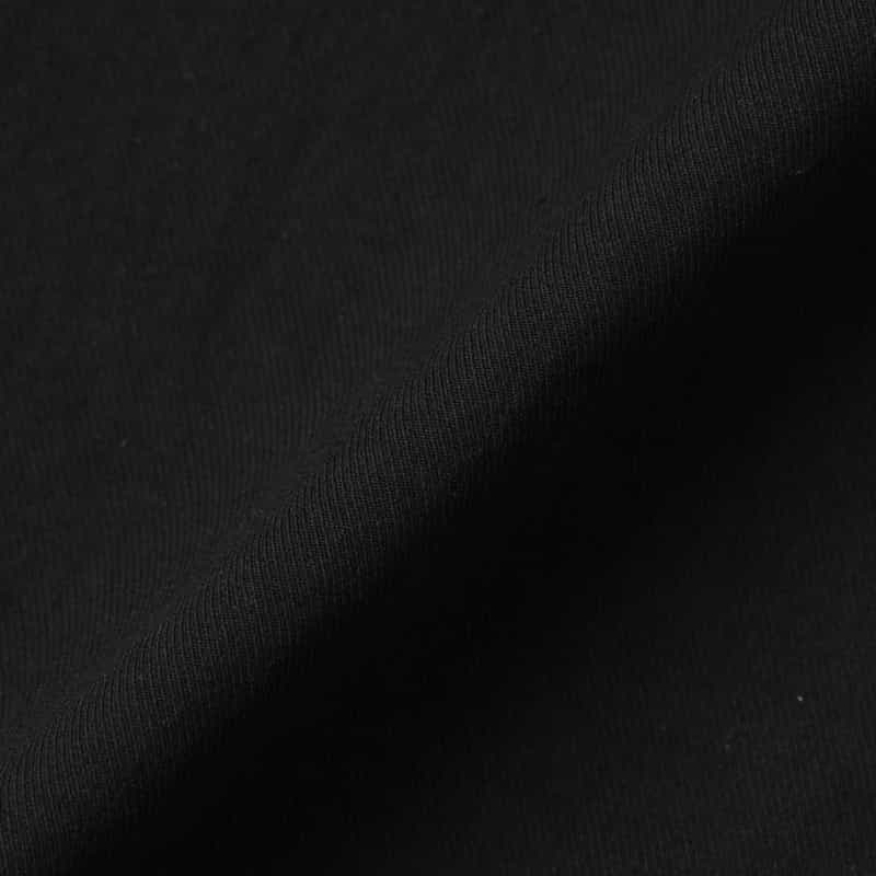 BARNEYS NEW YORK セットアップ ウォッシャブル タック入りワイドストレートパンツ BLACK