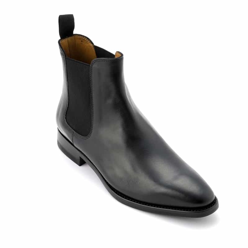 BARNEYS NEW YORK サイドゴアブーツ BLACK