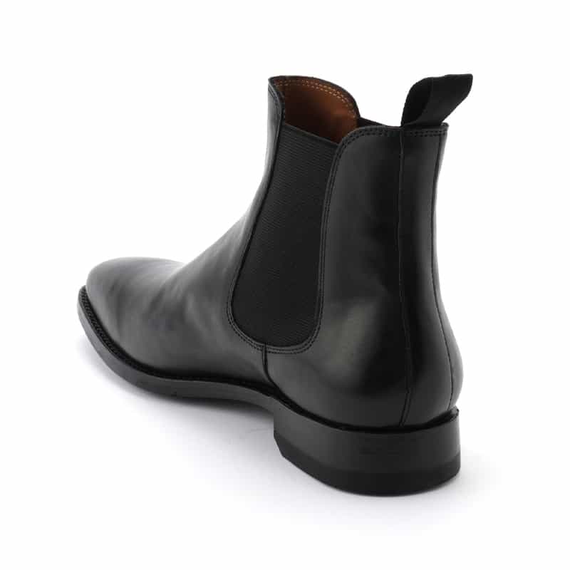 BARNEYS NEW YORK サイドゴアブーツ BLACK