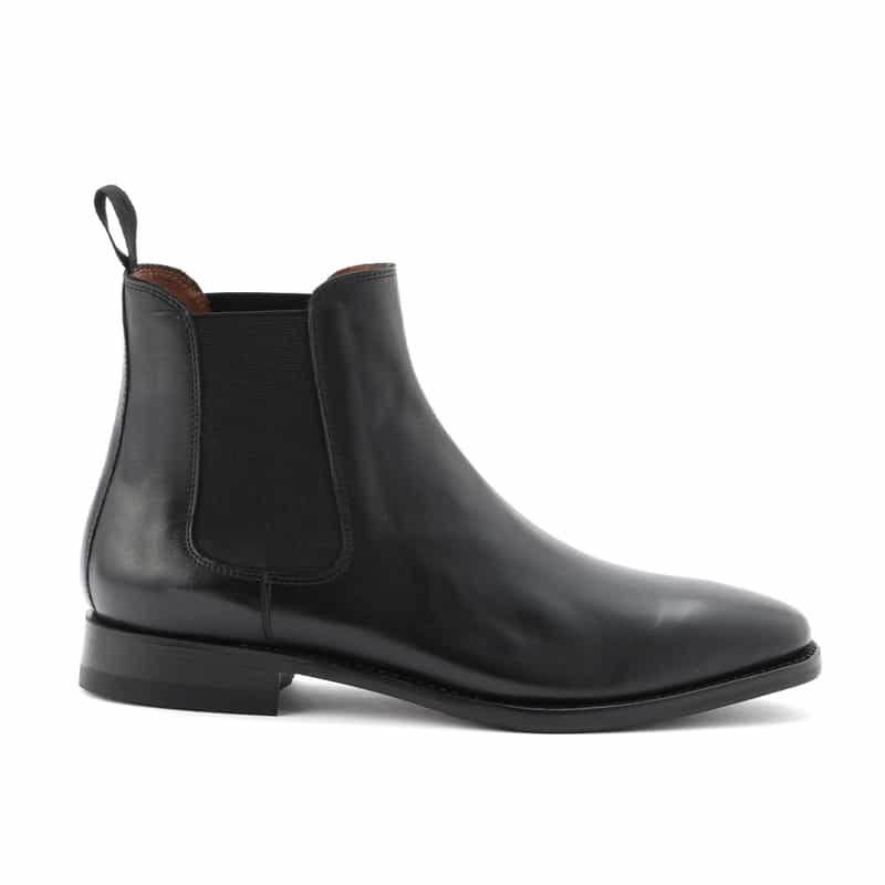 BARNEYS NEW YORK サイドゴアブーツ BLACK
