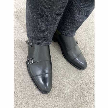 ダブルモンクストラップシューズ（2243693）｜BARNEYS NEW YORK