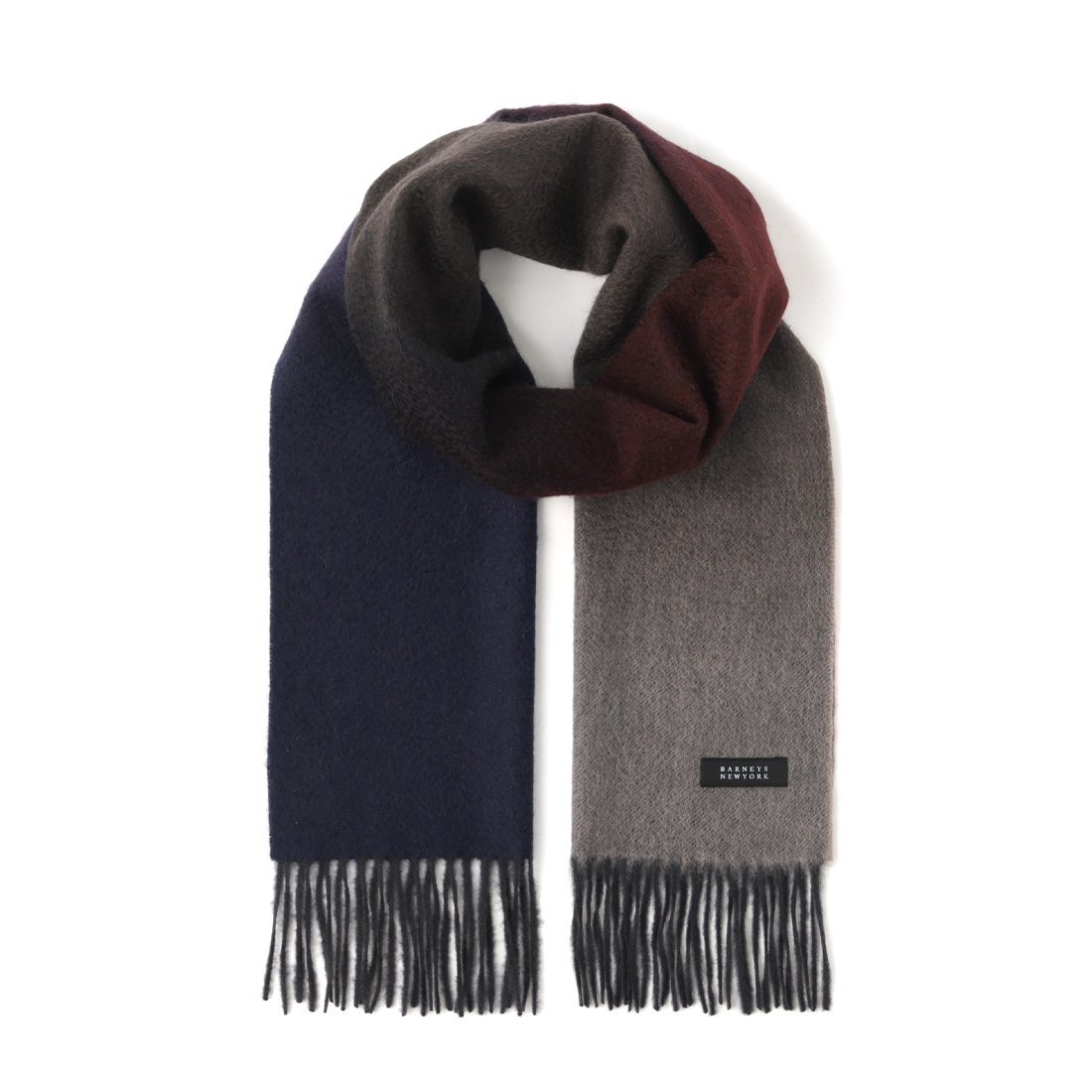 グラデーション カシミヤスカーフ